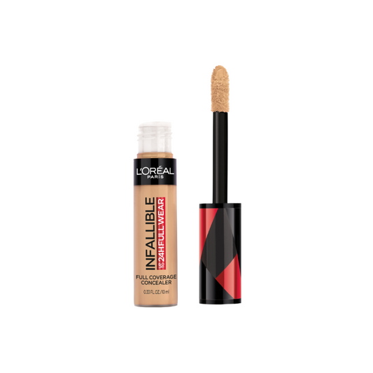 385 AMBER - Loreal Infallible Full Wear Corrector CONTRA AGUA Cobertura Total 24 Horas