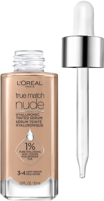 3-4 - Loreal True Match Suero Teñido Con Acido Hialurónico