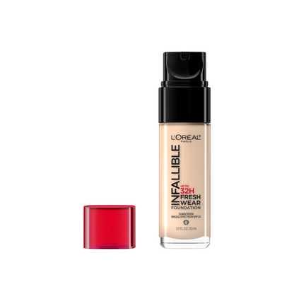 405 PORCELAIN - Loreal Infallible Fresh Wear Base Liquida Resistente Al Agua 32 Horas Vitamina C + SPF25