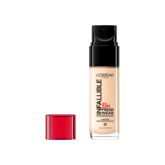 412 WARM IVORY - Loreal Infallible Fresh Wear Base Liquida Resistente Al Agua 32 Horas Vitamina C + SPF25