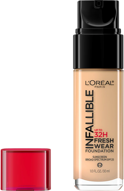 440 NATURAL ROSE - Loreal Infallible Fresh Wear Base Liquida Resistente Al Agua 32 Horas Vitamina C + SPF25