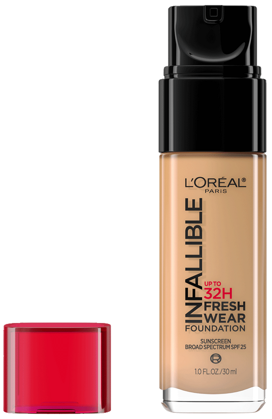 482 RADIANT SUN - Loreal Infallible Fresh Wear Base Liquida Resistente Al Agua 32 Horas Vitamina C + SPF25