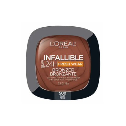 500 DARK - Loreal Infallible Fresh Wear Bronzer Bronceador Contra Agua
