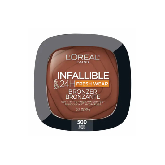 500 DARK - Loreal Infallible Fresh Wear Bronzer Bronceador Contra Agua