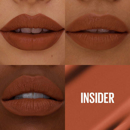 500 INSIDER - Maybelline Superstay Matte Ink Labial Liquido Resistente Al Agua De 16 Horas NUEVA VERSION