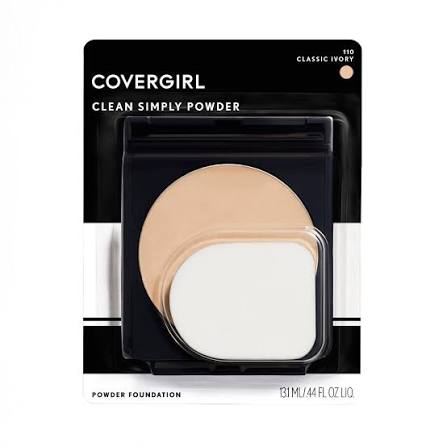510 Classic Ivory - COVERGIRL Clean Matte Polvo Compacto Para Piel Seca a Nomral 11.5g/0.41oz
