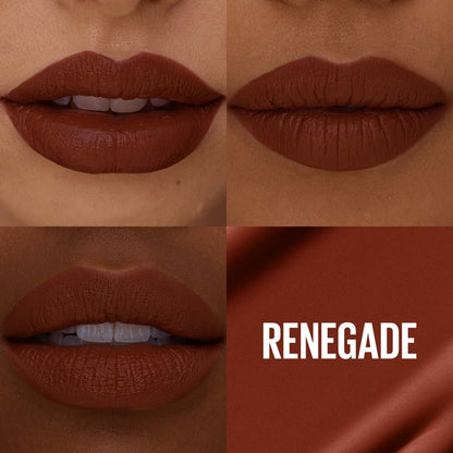 515 RENEGADE - Maybelline Superstay Matte Ink Labial Liquido Resistente Al Agua De 16 Horas NUEVA VERSION