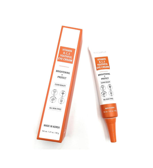 MOIRA Crema Para Ojos Antienvejecimiento Vitamina B,C,& E - 40g