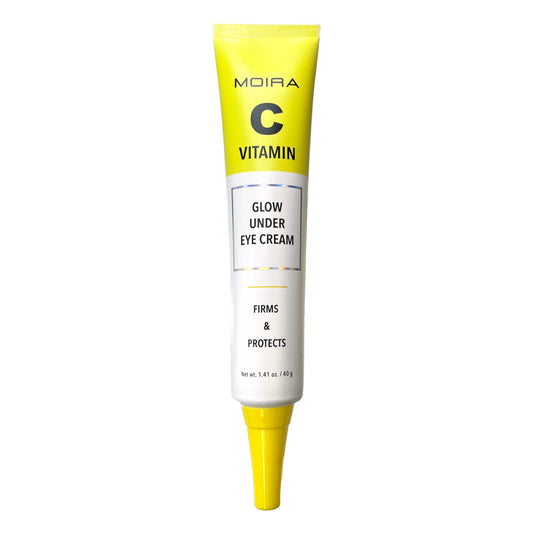 MOIRA Glow Under Eye Crema Iluminadora Para Contorno De Ojos Con Vitamina C & Extractos De Frutas - 20mL