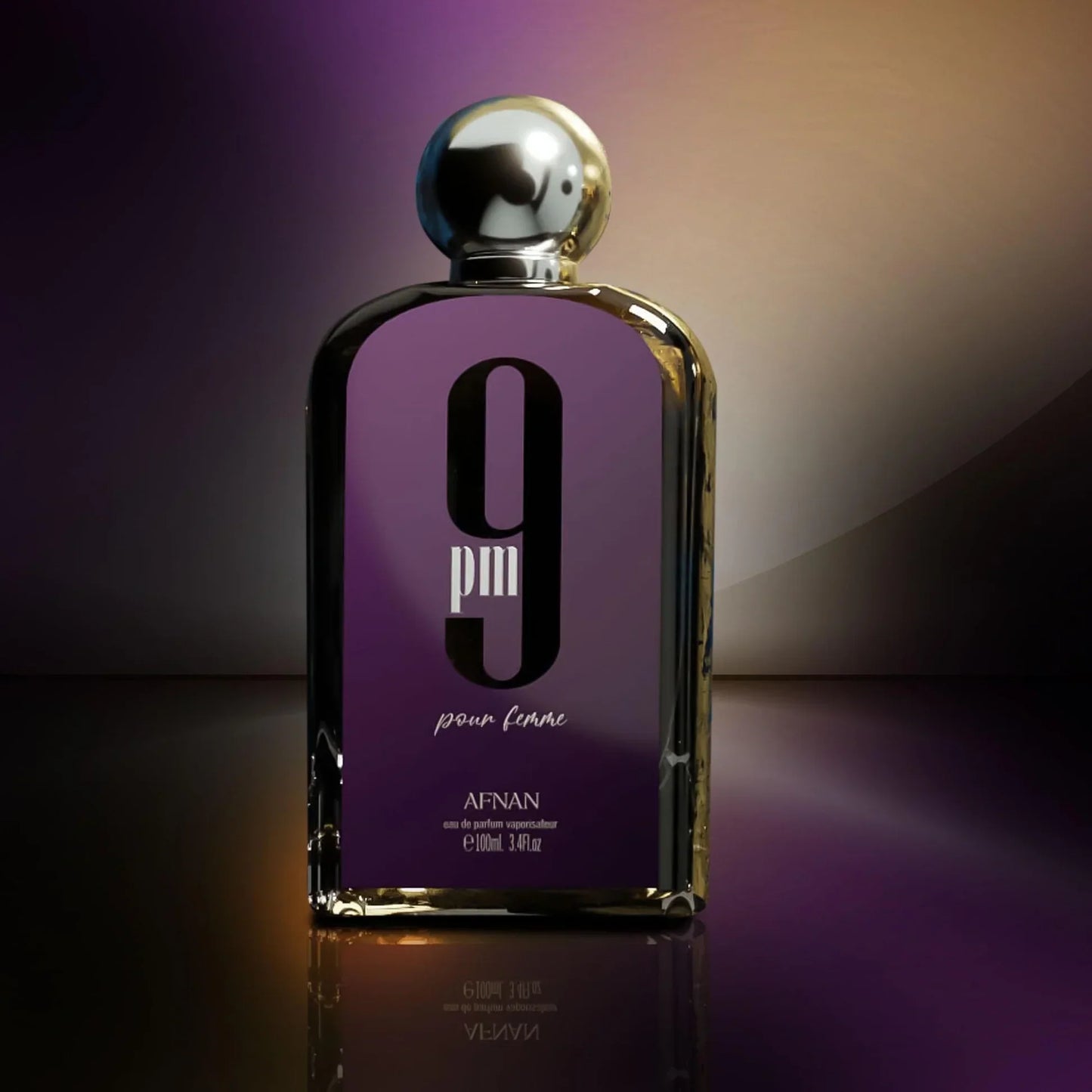 Afnan 9PM Pour Femme Perfume Para Mujer Eau De Parfum (100mL/3.4oz)