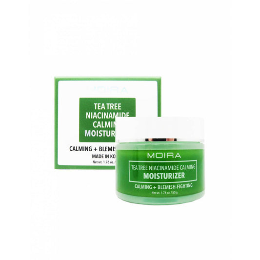 MOIRA Tea Tree Niacinamide Crema Facial Hidratante Con Extractos De Arbol De Te & Niacinamida - 50g