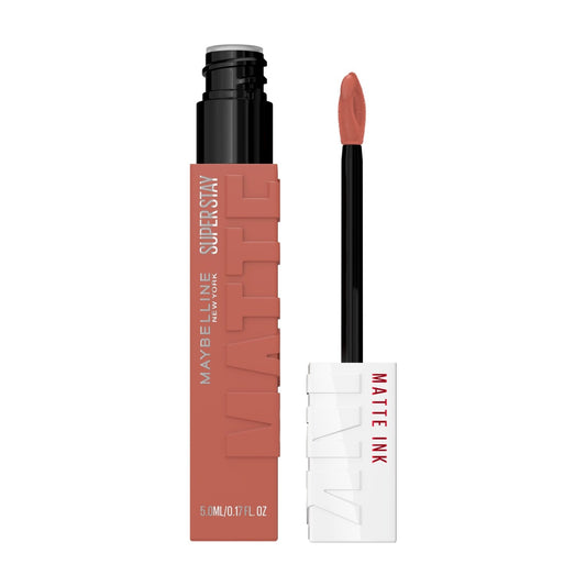 65 SEDUCTRESS - Maybelline Superstay Matte Ink Labial Liquido Resistente Al Agua De 16 Horas NUEVA VERSION