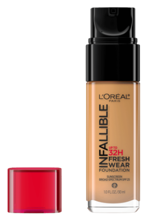 488 CARAMEL - Loreal Infallible Fresh Wear Base Liquida Resistente Al Agua 32 Horas Vitamina C + SPF25