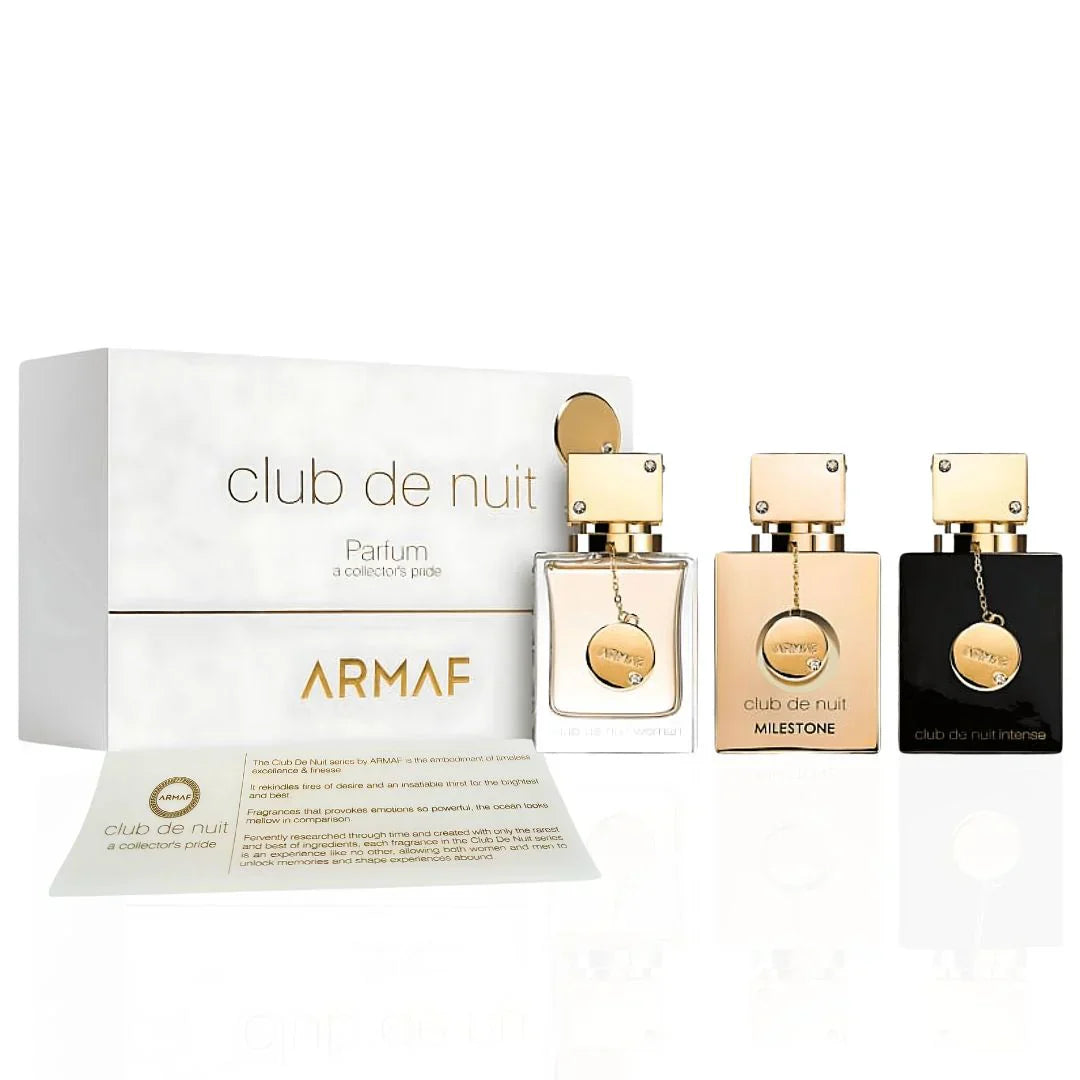 Armaf Club De Nuit Colleccion Para Mujer Eau De Parfum - 3 PERFUMES 30ml/1oz CADA UNA