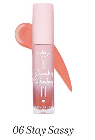 6 STAY SASSY - Italia Deluxe Cheeky Baby Rubor Liquido