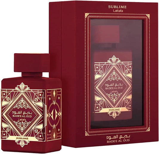 Lattafa Badee Al Oud Sublime Perfume UNISEX Eau De Parfum (100mL/3.4oz)