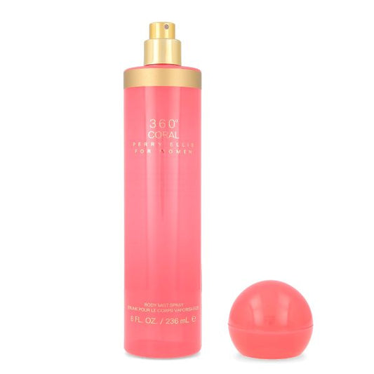Perry Ellis 360 Coral Body Splash Para Mujer - 236mL