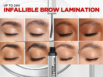 Loreal Infallible Brow Lamination Gel Para Cejas Trasparente Resistente Al Agua