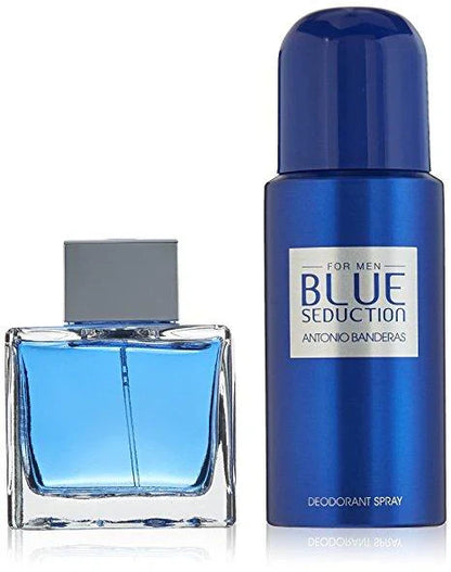 Antonio Banderas Blue Seduction Set De Perfumes Para Hombre - Estuche De 2 Piezas