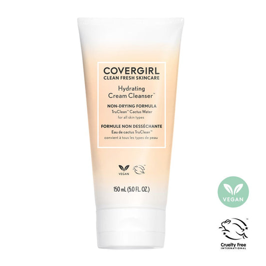 Covergirl Clean Fresh Skincare Crema Hidratante Limpiadora Facial Con Agua De Catus