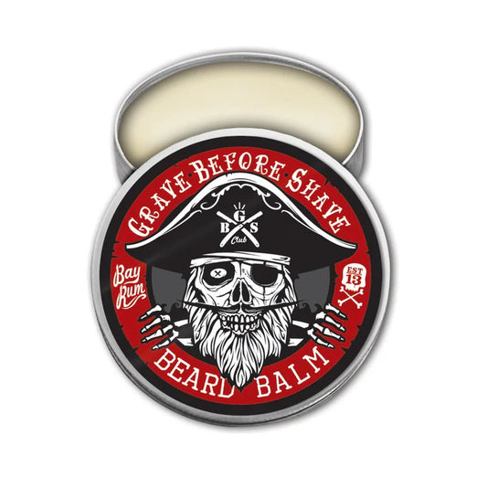 Grave Before Shave Balsamo Para Barba De Aceites Naturales 2oz - Bay Rum Blend
