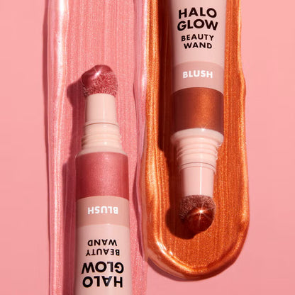 BERRY RADIANT - E.L.F Halo Glow Blush Beauty Wand Rubor Liquido