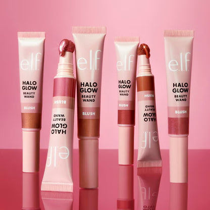 BERRY RADIANT - E.L.F Halo Glow Blush Beauty Wand Rubor Liquido