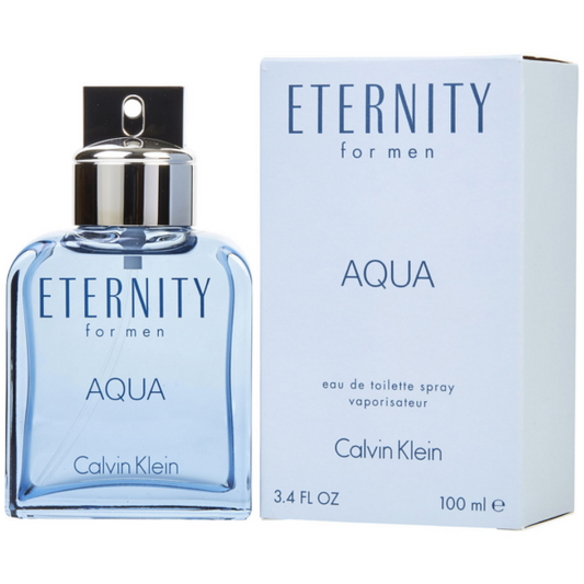 Calvin Klein Eternity Aqua Perfume Para Hombre Eau De Toilette (100mL/3.3oz)
