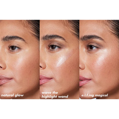 LIQUID GOLD - E.L.F Halo Glow Highlight Beauty Wand Iluminador Liquido