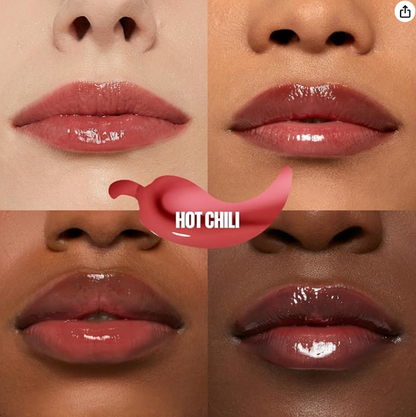 006 HOT CHILI - Maybelline Lifter Gloss Lifter Plump CHILE , Brillo para labios voluminizador con pimiento picante