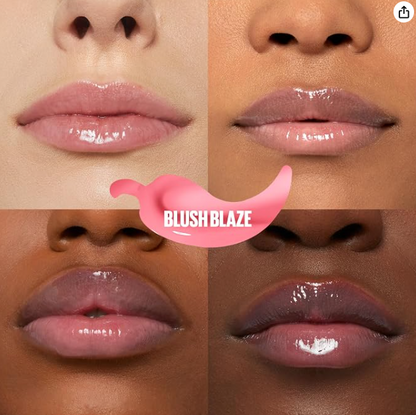 001 BLUSH BLAZE - Maybelline Lifter Gloss Lifter Plump CHILE , Brillo para labios voluminizador con pimiento picante