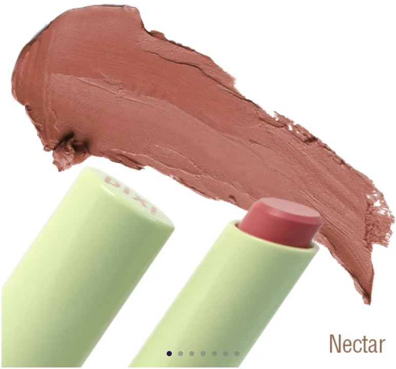 Nectar - Pixi Naturelle Lip - Lápiz labial Hidratante Demi-Mate con Aceite de Girasol, Jojoba y Vitamina E | Acabado natural y Cómodo de llevar Todo el Día