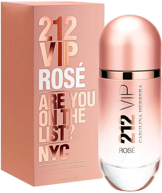 Carolina Herrera 212 VIP Rose Perfume Para Mujer Eau De Parfum (80mL/2.7oz)