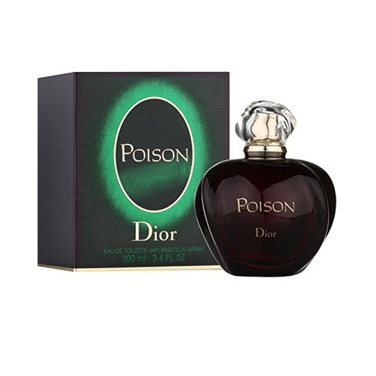 Christian Dior Poison Perfume Para Mujer Eau De Toilette (100mL/3.4oz)