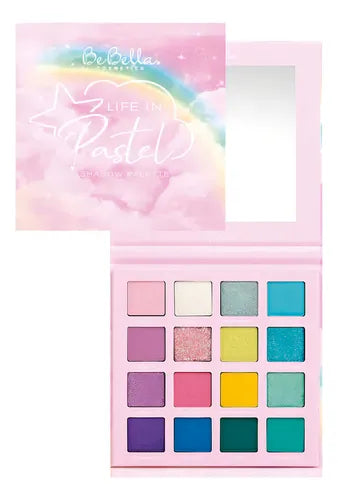 Beauty Creations Paleta De Sombras 16 Colores - Life In Pastel