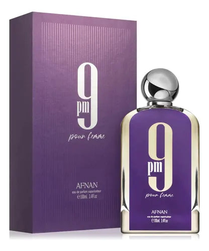 Afnan 9PM Pour Femme Perfume Para Mujer Eau De Parfum (100mL/3.4oz)