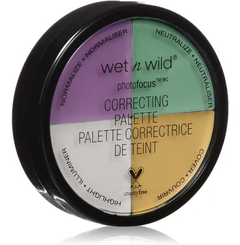 Wet n Wild Photofocus Paleta De Correctores Y Iluminador