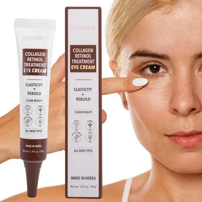 MOIRA Crema Para Ojos Tratamiento Con Collageno & Retinol - 40g