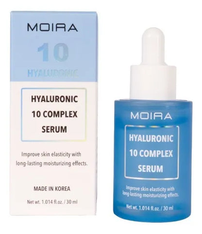 MOIRA Hyaluronic 10 Complex Serum Facial Hidratante Con Ácido Hialurónico - 30mL