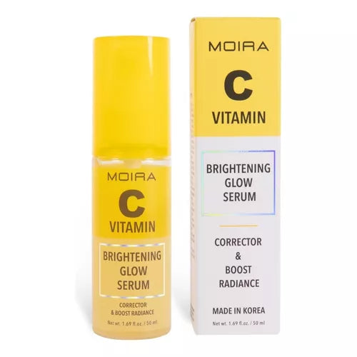 MOIRA Brightening Glow Serum Iluminador Facial Con Vitamina C & Extractos De Frutas - 50mL