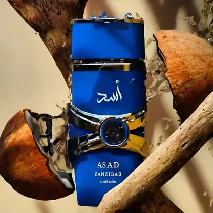 Lattafa Asad Zanzibar Perfume Para Hombre Eau De Parfum (100mL/3.4oz)