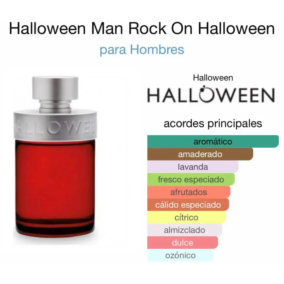 Halloween Man Rock On Perfume Para Hombre Eau De Toilette (125mL/4.2oz)