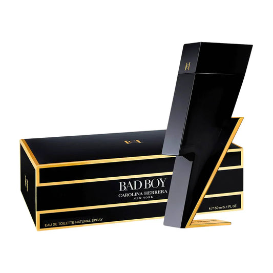 Carolina Herrera Bad Boy Perfume Para Hombre Eau De Toilette (150mL/5.1oz)