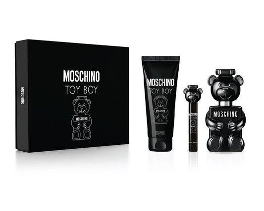 Moschino Toy Boy Set De Perfume Para Hombre - Estuche De 3 Piezas