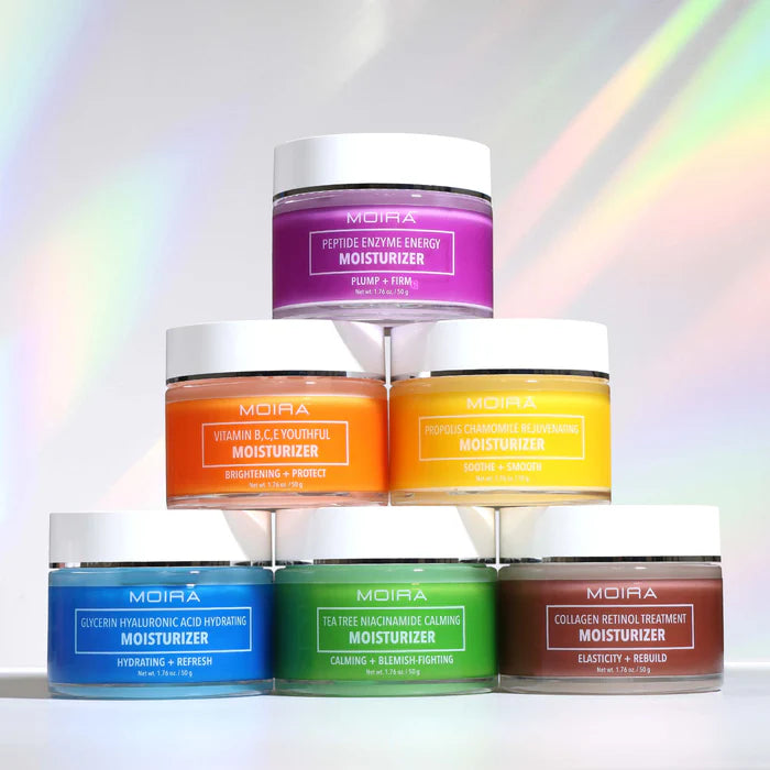 MOIRA Crema Facial Hidratante Infundida Con Glycerina & Acido Hialuronico - 50g