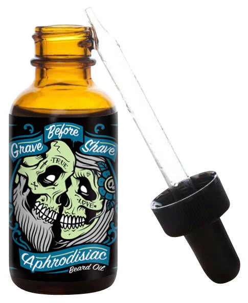 Grave Before Shave Aceite Para Barba De Ingredientes Naturales  1oz - Afrodisiac Blend