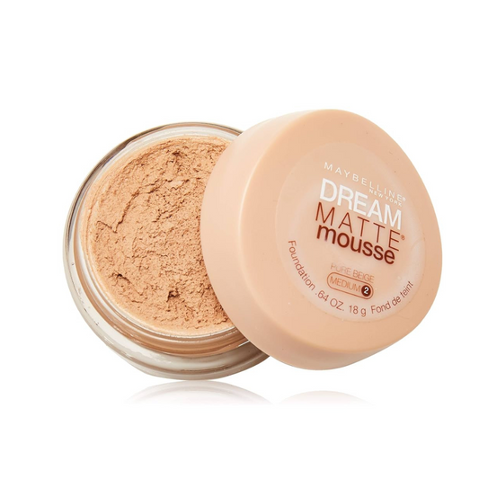 Maybelline Dream Matte Mousse Base En Polvo Cremoso - NATURAL BEIGE