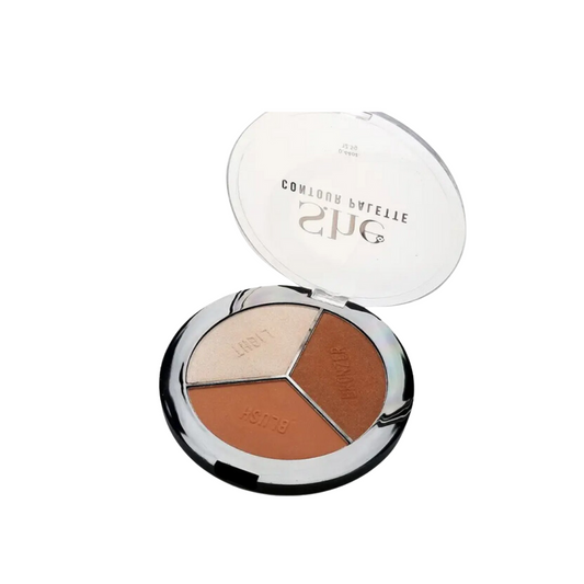 She Makeup Paleta De Contorno 3 en 1