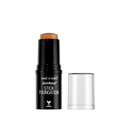 ALMOND - Wet n Wild Photofocus Foundation Stick Base En Barra Infundida Con Aceites Naturales