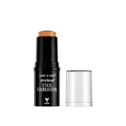AMBER - Wet n Wild Photofocus Foundation Stick Base En Barra Infundida Con Aceites Naturales